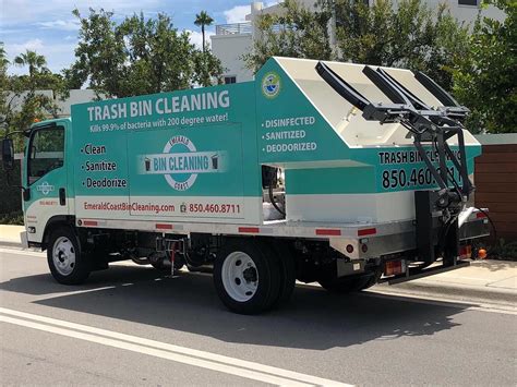 trash bin cleaning truck for sale